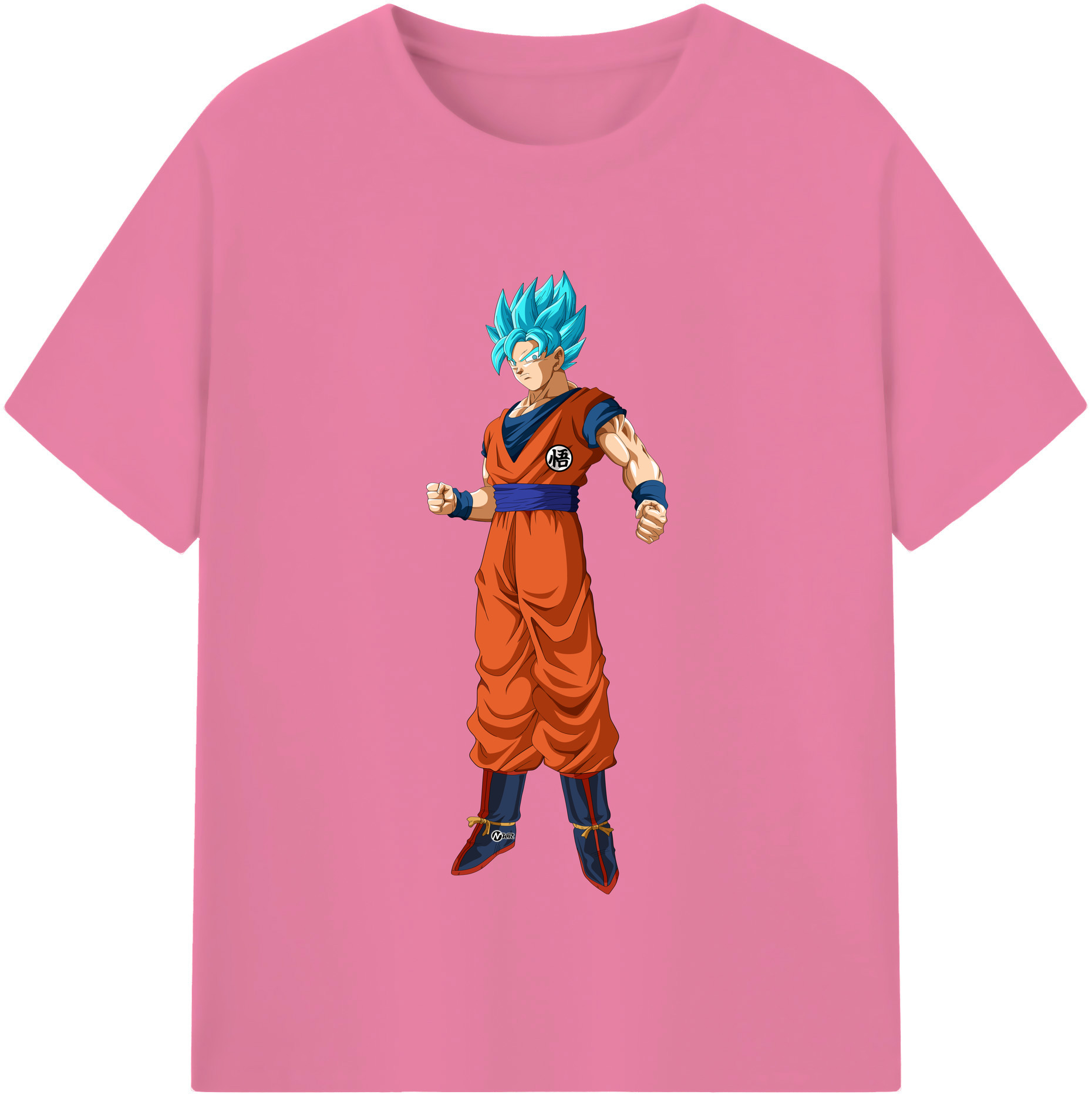 （画像用） ドラゴンボール 孫悟空（そん ごくう）Son Goku カカロット DRAGON BALL Kakarotto 綿100％半袖Tシャツ（フロントプリント）